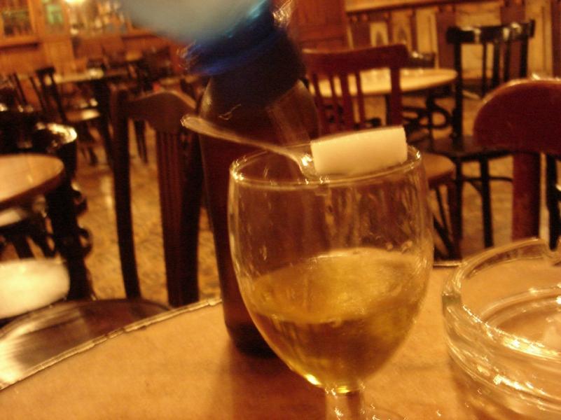 Absinthe in the Bar Marsella