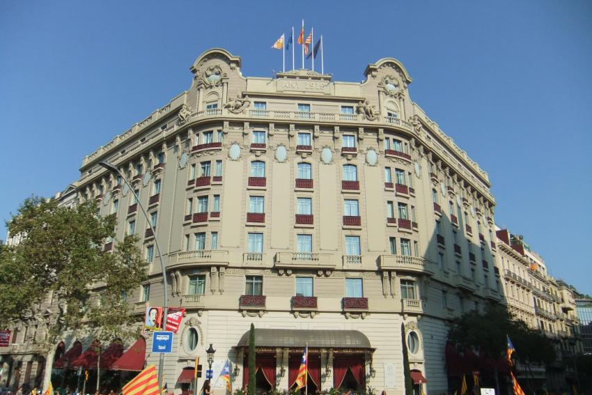 Palace Hotel, Barcelona. Eduard Ferrés Puig, arquitect.
