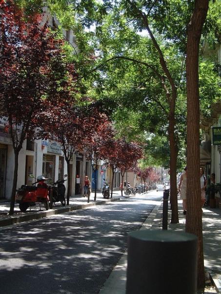 Torrent de l'Olla, in  Gràcia