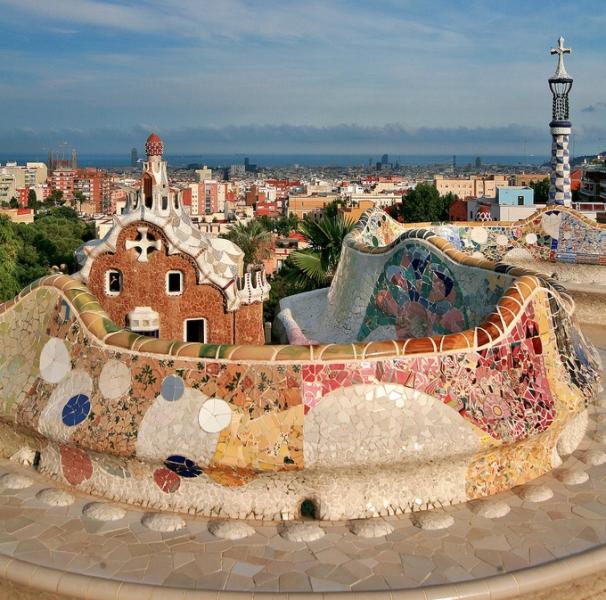 View over BCN from the Park