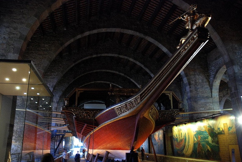 Flagship La Real, in the museum