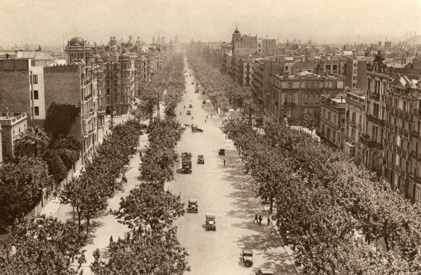 Passeig de Gràcia 1928
