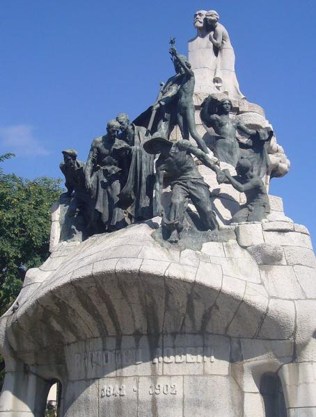 Monument to Dr Robert, by Josep Llimona