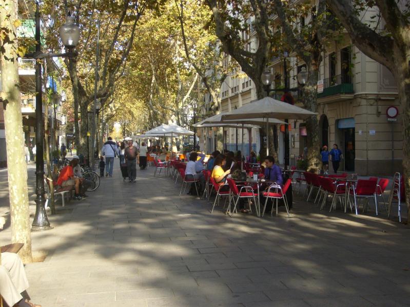 Terrace on Rambla del Poblenou