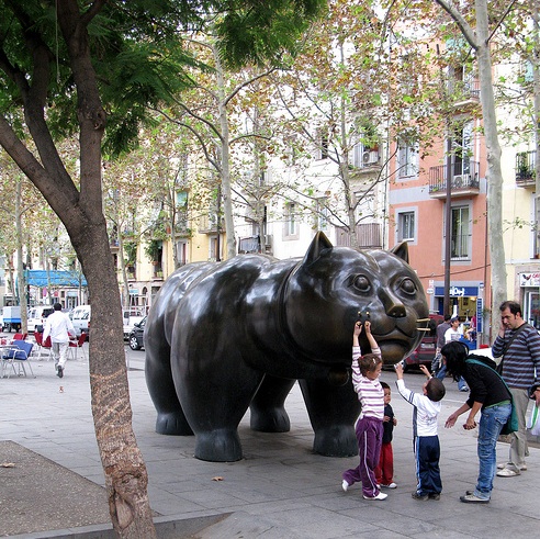 Botero's Gat de Raval