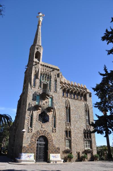 Barcelona, torre Bellesguard, d'Antoni Gaudí (1900-1909)