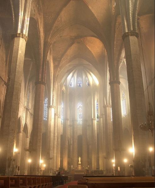 Inside Santa Maria del Mar