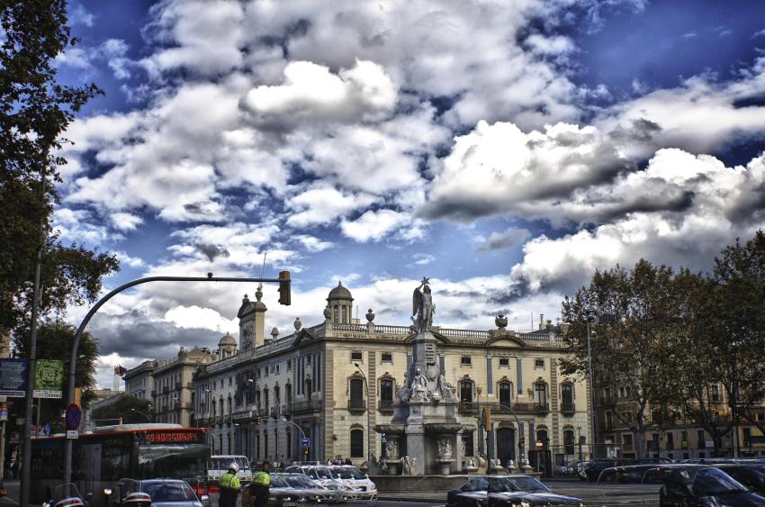 Plaça del Palau - Barcelona - HDR