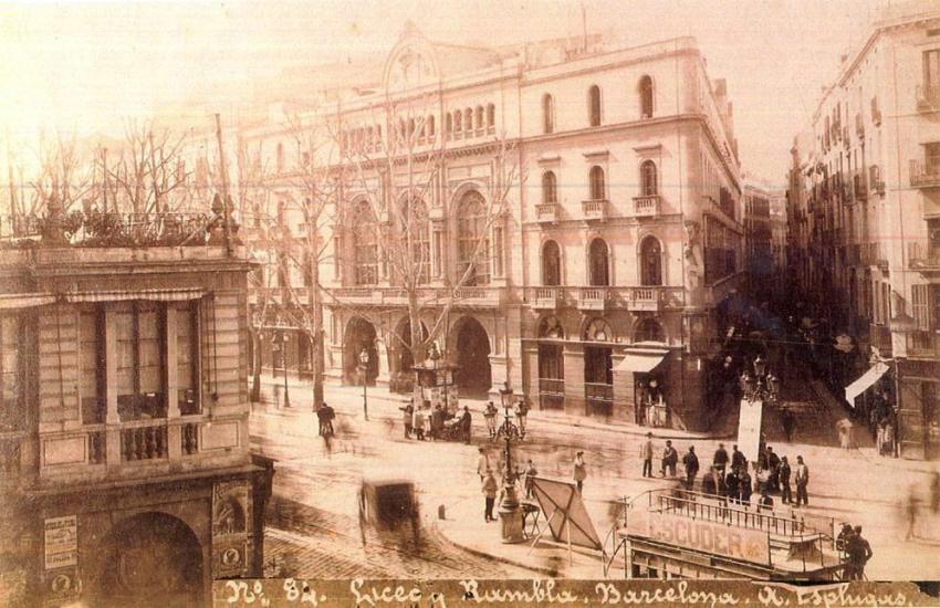 Teatre del Liceu a Barcelona (Espanya).