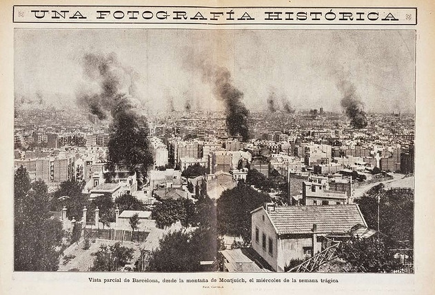 Barcelona on fire: the 1909 Setmana Tràgica Barcelona on fire: the 1909 Setmana Tràgica