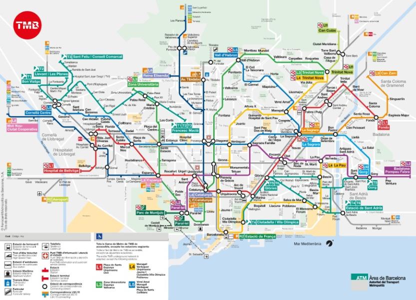 Metro map