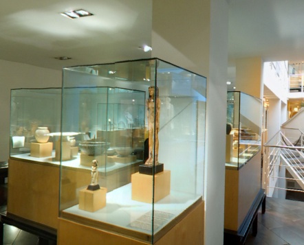 Inside the museum