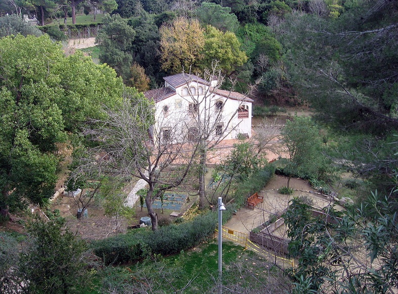 Catalan Masia in the Gardens