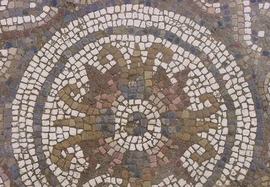 Mosaic in the Domus