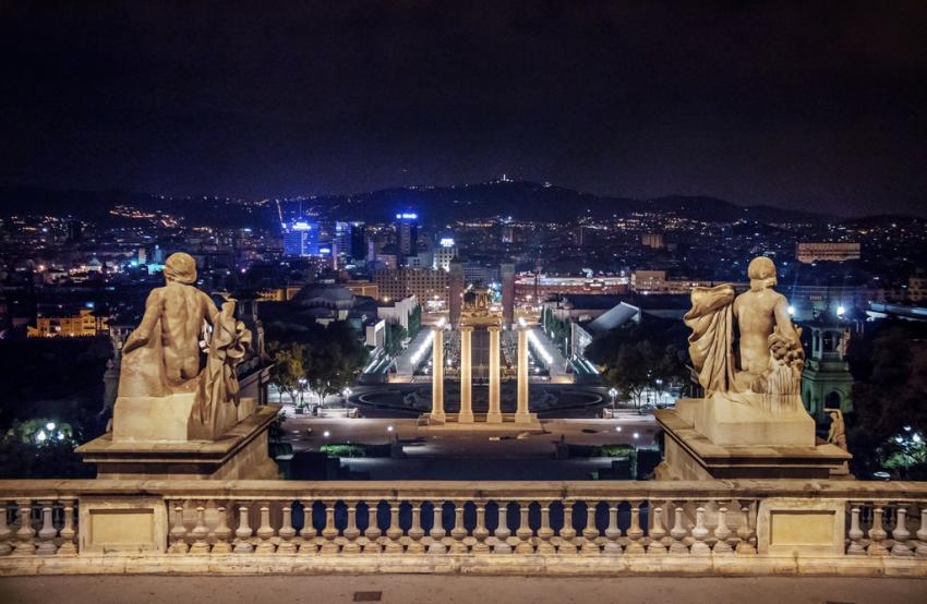 View from the Terrace of the Museu Nacional