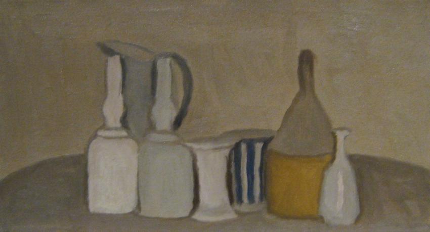 Morandi, Still Life of Bottles and Pitchers (1946)