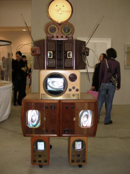 Nam June Paik exhibit at Mambo