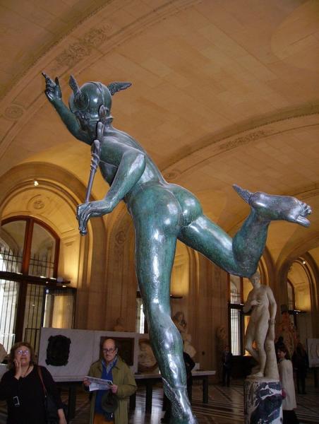 Flying Mercury by Giambologna