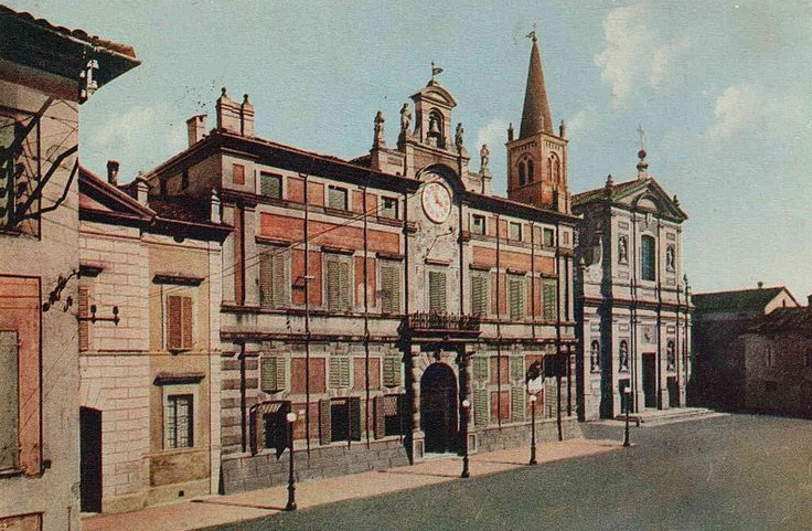 Old Postcard of Pieve di Cento