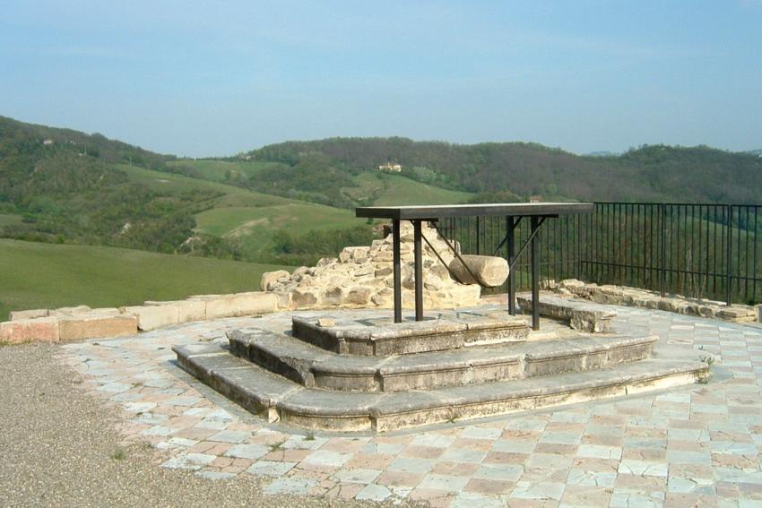 Remains of Marzabotto's church Remains of Marzabotto's church
