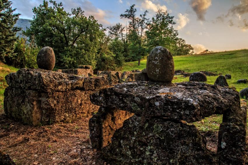 Etruscan tombs Etruscan tombs