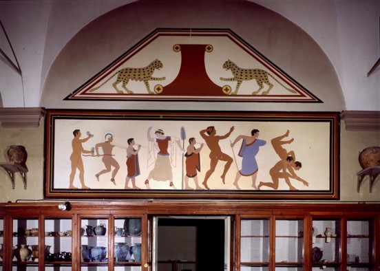Reproduction of an Etruscan Fresco