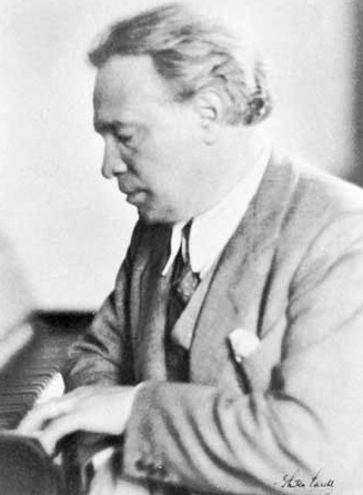 Photo of Respighi, 1935