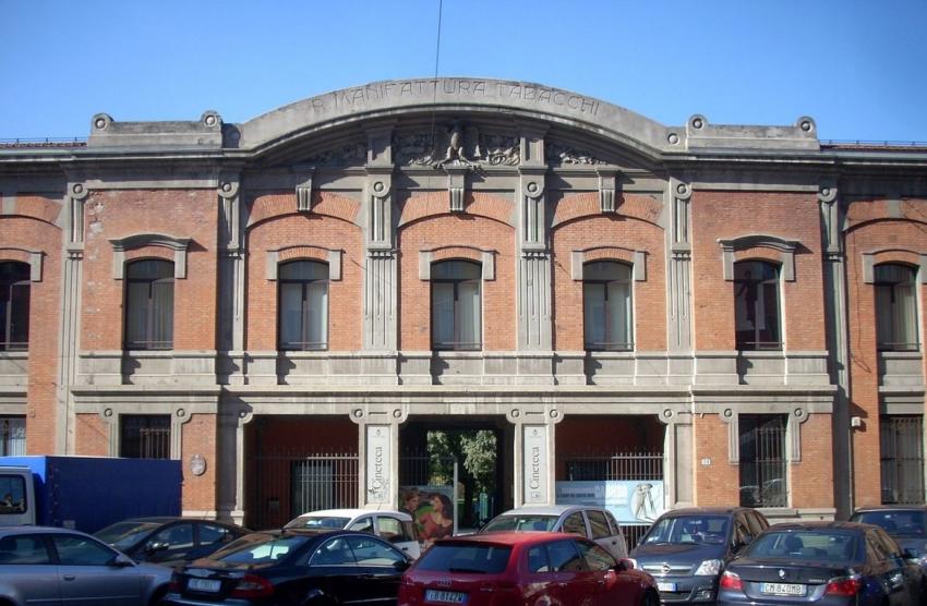 Entrance to the Cineteca