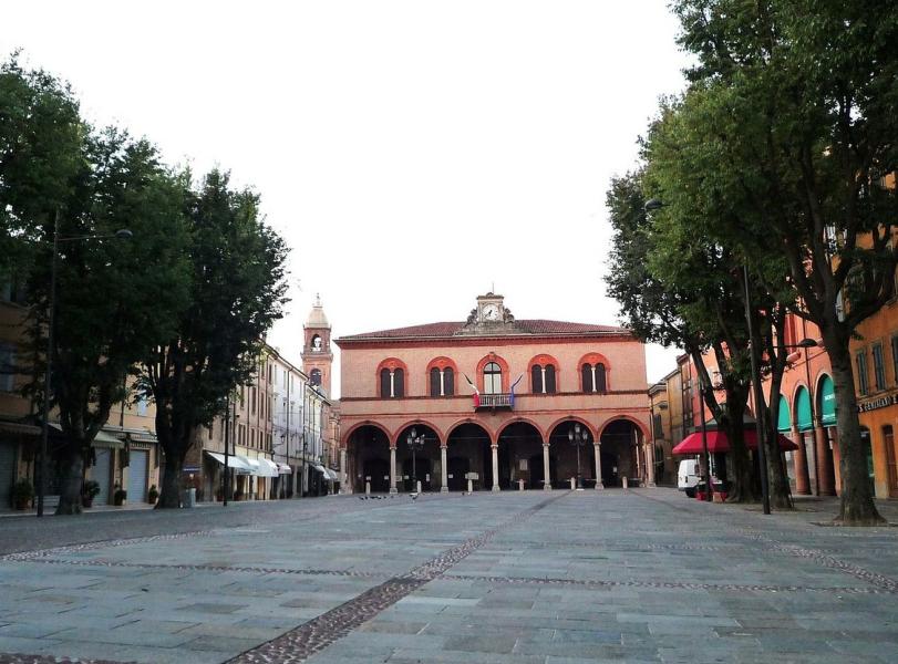 Mirandola before the earthquake