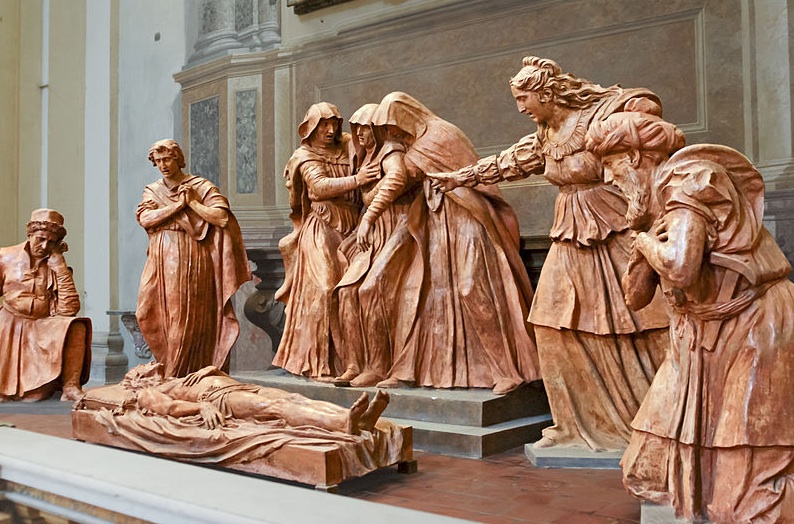 Lamentation of Christ in Bologna's Cathedral