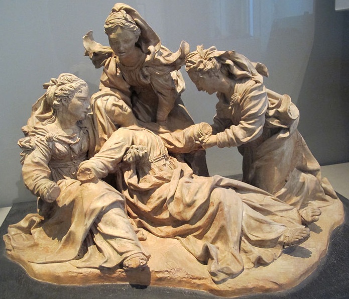 Model for the Virgin and Pious Women, by Begarelli