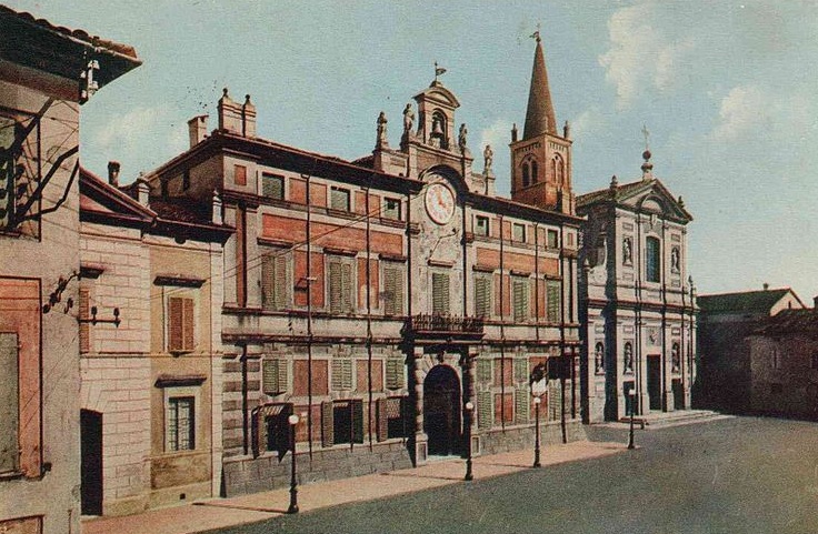 Old Postcard of Pieve di Cento Old Postcard of Pieve di Cento