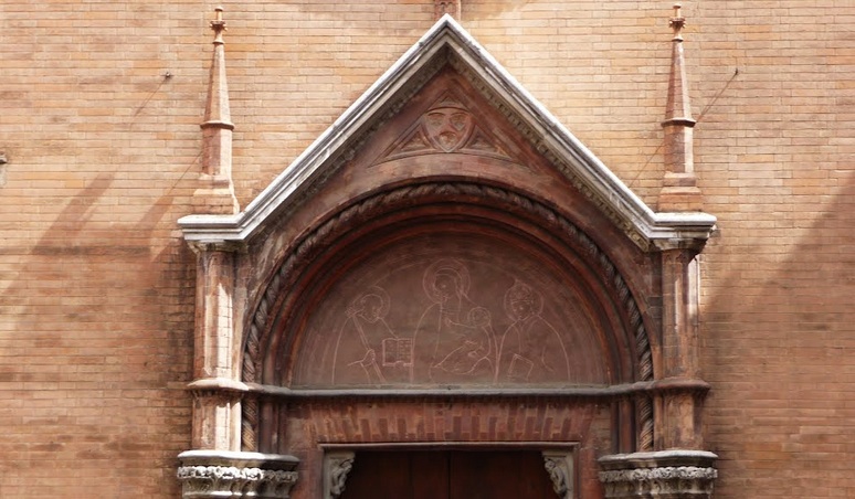 Detail of facade of S. Procolo