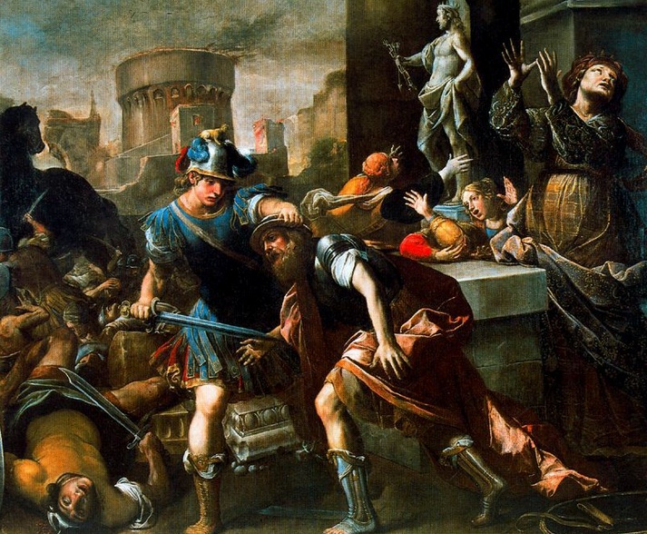 Sack of Troy, by Tiarini Sack of Troy, by Tiarini