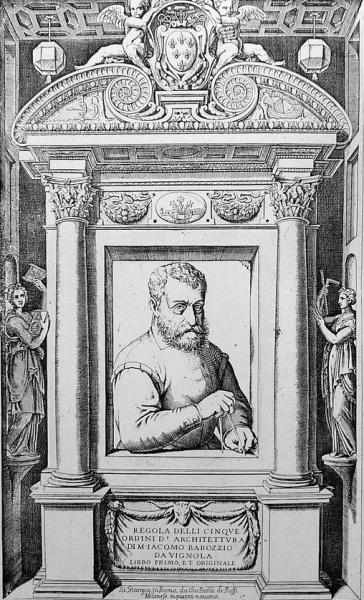 From the Five Rules of Architecture, by Vignola From the Five Rules of Architecture, by Vignola