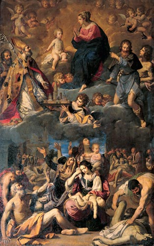 Plague Altarpiece, Chiesa del Voto