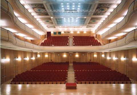 Inside the theatre