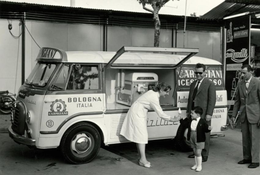 Carpigiani ice cream truck, 1958