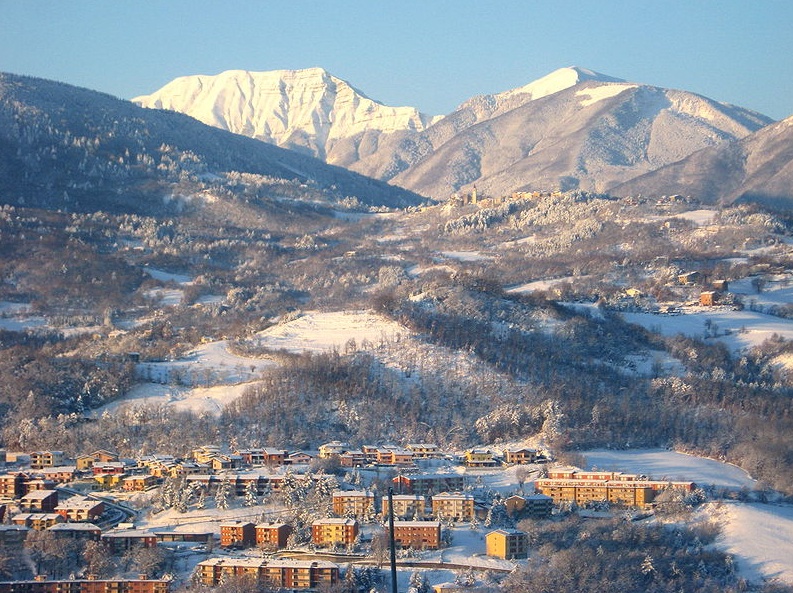 Porretta Terme in winter