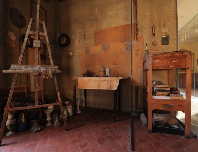 Morandi's atelier Morandi's atelier