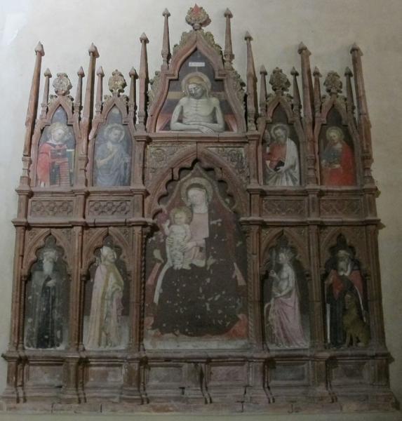 Polyptych in Santa Maria dei Servi by Lippo Polyptych in Santa Maria dei Servi by Lippo
