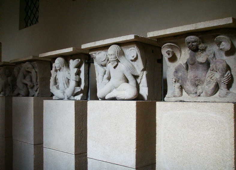 Metopes in the Museo Lapidario Metopes in the Museo Lapidario