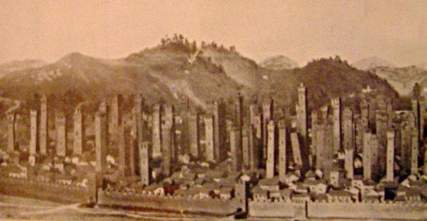 Medieval Bologna Skyline Medieval Bologna Skyline