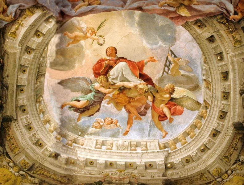 Glory of San Lorenzo, by Colonna