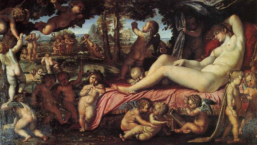 Sleeping Venus by Annibale Carracci