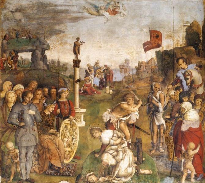 Decapitation of Valeriano by Amico Aspterini Decapitation of Valeriano by Amico Aspterini