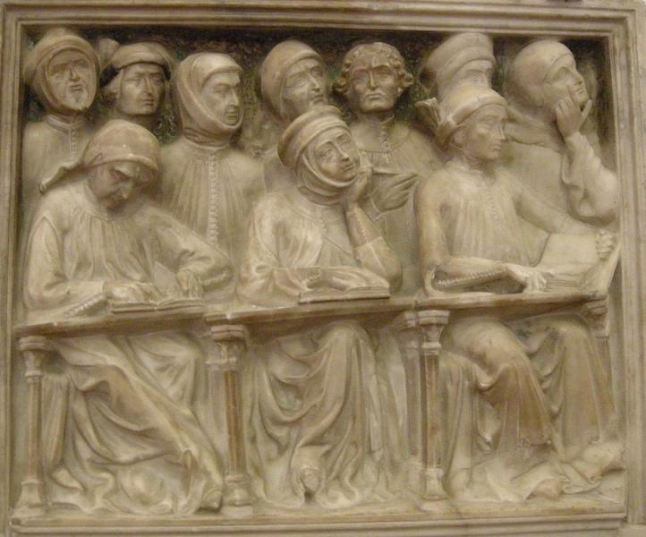 Fragment of the tomb of Giovanni da Legnano Fragment of the tomb of Giovanni da Legnano