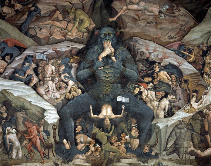Inferno from S. Petronio, by Giovanni da Modena