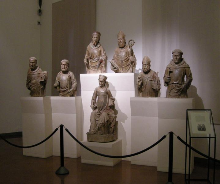 Justice and Six Patron saints, by Pier Paolo Justice and Six Patron saints, by Pier Paolo