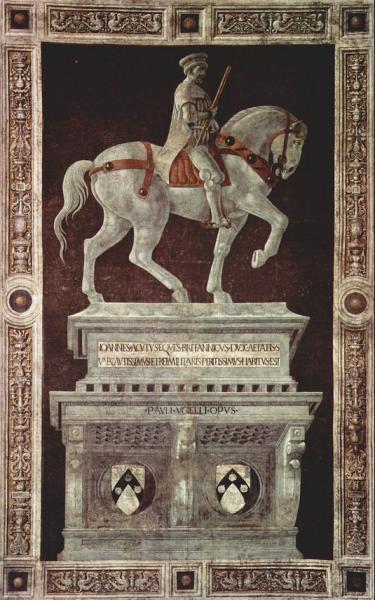 Uccello's Sir John Hawkwood Uccello's Sir John Hawkwood